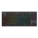 Balam Rush BR-940405 teclado Juego USB + Bluetooth QWERTY Español, Inglés Negro