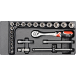 Yato YT-5542 socket/socket set