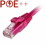 Cablenet 4m Cat6 RJ45 Pink U/UTP LSOH 24AWG Snagless Booted Patch Lead