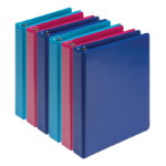 Samsill Economy ring binder Letter Blue, Dark Blue, Pink