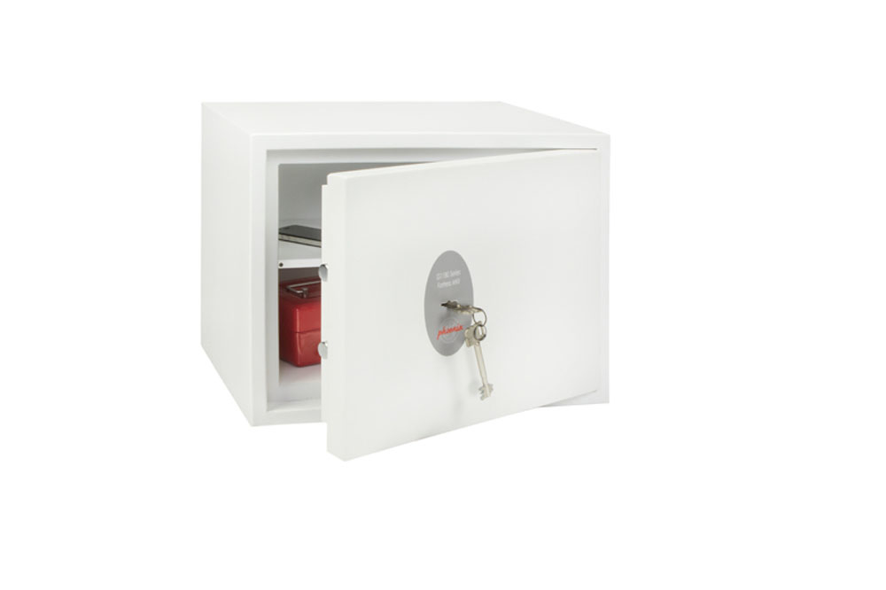 Phoenix Safe Co. Fortress SS1182K 24 L Steel White