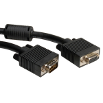 ROLINE HQ VGA Cable with Ferrite, HD15 M - HD15 F 6 m