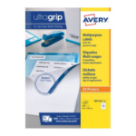 Avery MP7163-40 99.1 x 38.1mm Permanent Multipurpose Labels 40 Sheets - 14 Labels per sheet