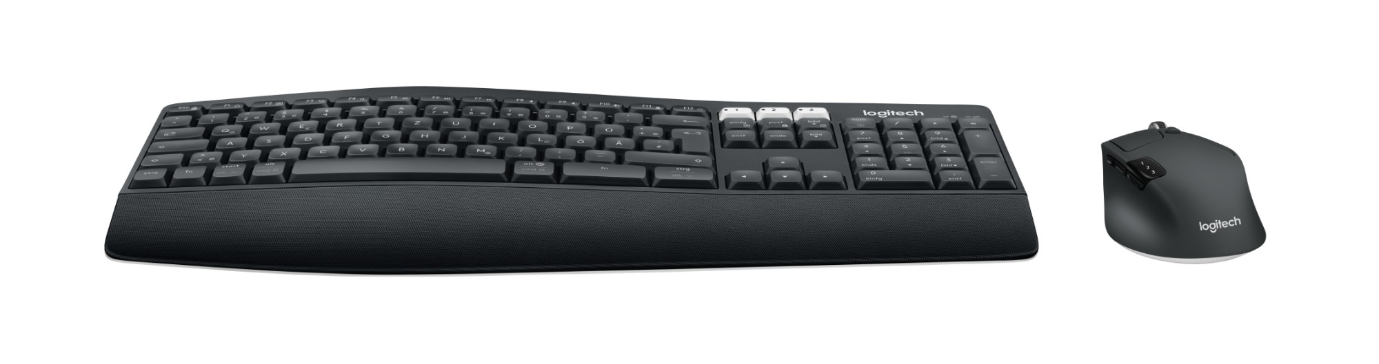 Logitech MK850 Performance Wireless and Mouse Combo keyboard USB QWERTZ German Black