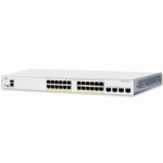 Cisco Catalyst 1300-24FP-4X Managed Switch, 24 Port GE, Full PoE, 4x10GE SFP+, Limited Lifetime Protection (C1300-24FP-4X)