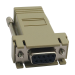 Tripp Lite B090-A9F-X cable gender changer RJ45 DB9 Beige