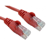 Cables Direct 10m Economy 10/100 Networking Cable - Red