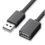 JLC USB (Male) to USB (Female) Shielded Cable - 2M - Black