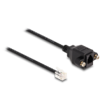 DeLOCK 87956 telefoonkabel 0,3 m Zwart
