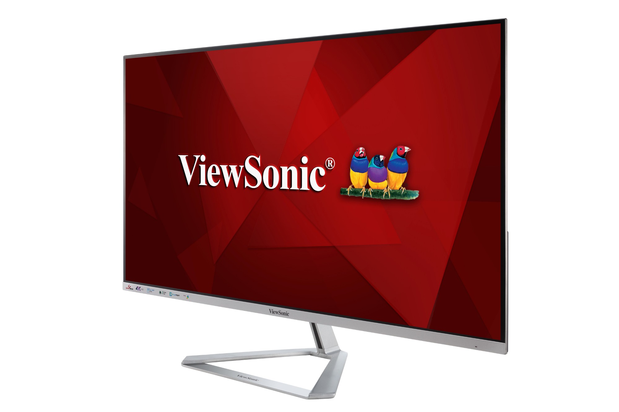 Viewsonic VX Series VX3276-4K-MHD computer monitor 81.3 cm (32") 3840 x 2160 pixels 4K Ultra HD LED Silver