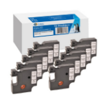 G&G Image 19332 DirectLabel-etikettes black on white 12mm x 7m Pack=10 (replaces Dymo S0720530) for Dymo D1 6-12mm/19mm/24mm/9-12mm/9-19mm