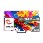 LG QNED evo AI 65QNED93A6A TV 165.1 cm (65") 4K Ultra HD Smart TV Wi-Fi Black