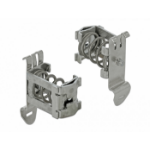 DeLOCK Shield Clamp for DIN Rail - Cable diameter 4 - 13.5 mm