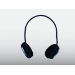 Perfect Choice Audifono Diadema con Banda para Cuello Auriculares Alámbrico Llamadas/Música Negro, Azul