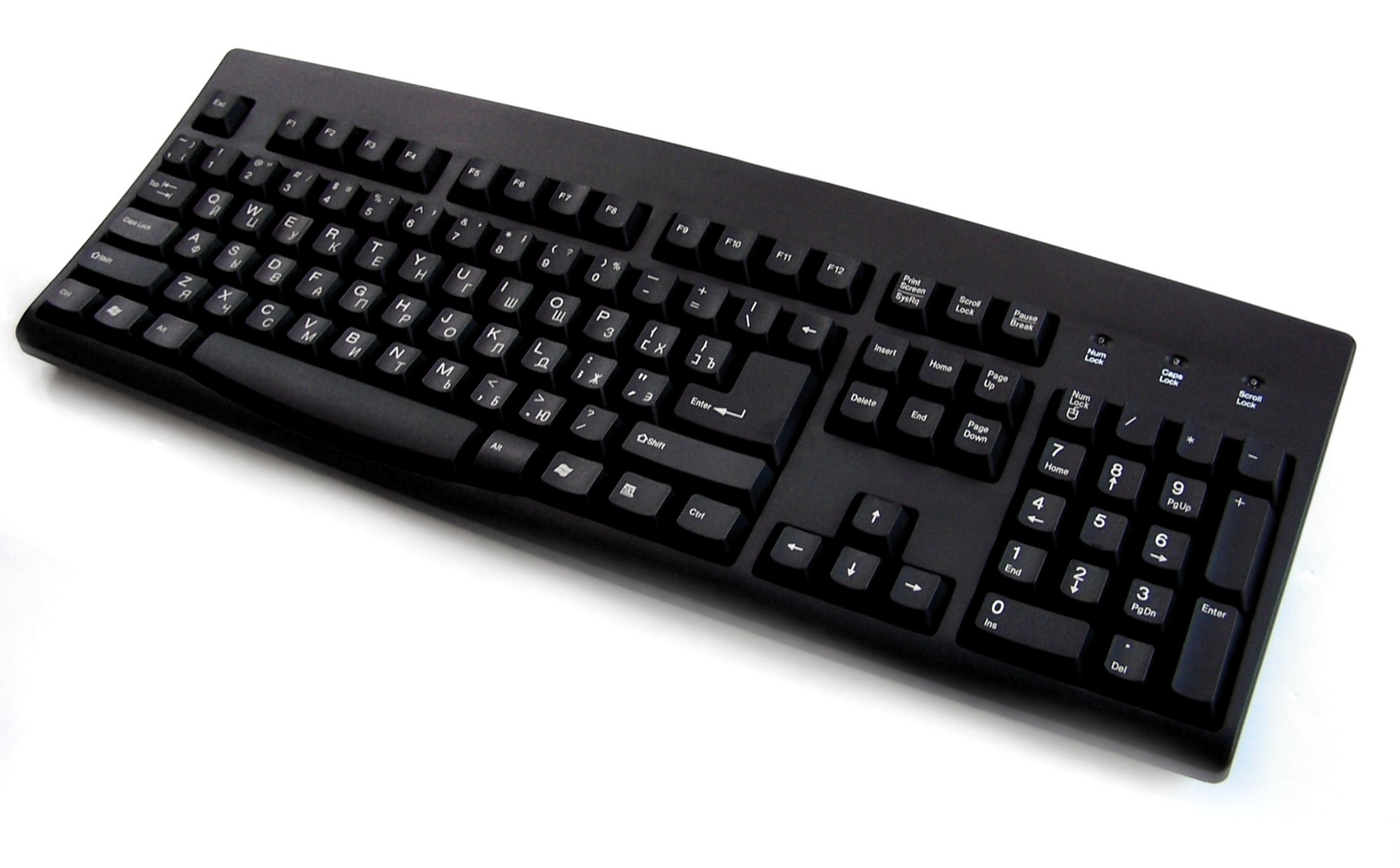 Accuratus KYBAC260UP-BKSP keyboard USB + PS/2 QWERTY Spanish Black, 0 ...