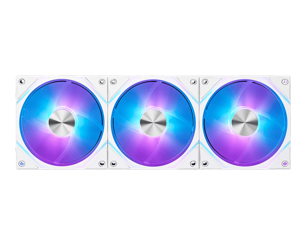 MSI MPG EZ120 ARGB WHITE-3W computer cooling system Computer case Fan