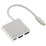 Hama 00135728 laptop dock/port replicator White