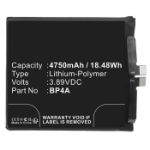 CoreParts MBXMP-BA1737 mobile phone spare part Battery Black