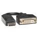 Tripp Lite P134-000 video cable adapter 5.91" (0.15 m) Displayport DVI-I Black