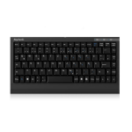 KeySonic ACK-595C+ keyboard USB German Black