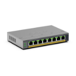 NETGEAR GS108EPP Unmanaged Gigabit Ethernet (10/100/1000) Power over Ethernet (PoE) Desktop/Wall-Mounting Grey