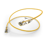 UNC CS6-15F-YLW networking cable Yellow 179.9" (4.57 m) Cat6