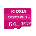 Kioxia EXCERIA PLUS G3 64 GB MicroSDXC UHS-I Class 10