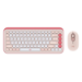 Logitech POP Icon Combo keyboard Mouse included Universal Bluetooth QWERTY English Pink, White