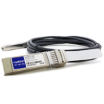 AddOn Networks 0.5m, SFP+ networking cable Black