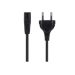 Maplin Power Lead IEC C7 Fig 8 2pin plug to Euro 2 pin Plug 2m (Not fused)