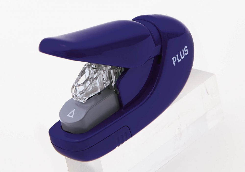 Pentel PLUS STAPLE-FREE STAPLER BLUE