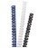 GBC ClickBind Binding Spines 16mm A4 Black (50)