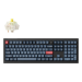 Keychron V6 Max keyboard Universal USB + RF Wireless + Bluetooth QWERTY UK English Black, Grey