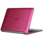 iPearl MCOVERASC100PNK laptop case 10.1" Hardshell case Pink, Translucent