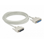 DeLOCK Serial Cable D-Sub 25 male to female 5 m