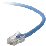 Belkin Cat5e, 8ft, 1 x RJ-45, 1 x RJ-45, Blue networking cable 95.7" (2.43 m)