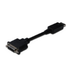 Microconnect DisplayPort-DVI DVI-I Black