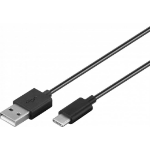 Goobay 45735 USB cable USB 2.0 1 m USB A USB C Black