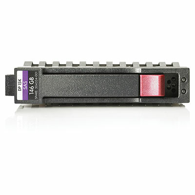 Image of Hewlett Packard Enterprise 146GB, hot-plug, SCSI (SAS), 3G, LFF,...