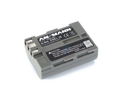 Photos - Battery Ansmann Li-Ion  packs A-NIK EN EL 3E Lithium-Ion  1400 5044 (Li-Ion)