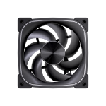 VIDA Stealth 120mm ARGB PWM Case Fan, Hydraulic Bearing, Outer Ring Lighting, 600-1500 RPM, Black Computer case 12 cm 80 pc(s)