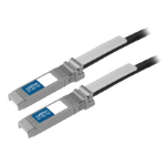 AddOn Networks 0.5m SFP+ fibre optic cable SFP+ Black