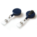 Digital ID Dark Blue ID Badge Reels with Strap Clip (Pack of 50)