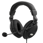 Deltaco HL-9 headphones/headset Wired Calls/Music Black