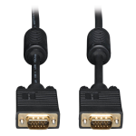 Tripp Lite P502-010 VGA High-Resolution RGB Coaxial Cable (HD15 M/M)), 10 ft. (3.05 m)