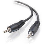 C2G 6ft 3.5mm Stereo M/M audio cable 70.9" (1.8 m) Black