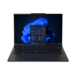 Lenovo ThinkPad X1 Carbon Gen 12 Intel Core Ultra 7 155U Laptop 35.6 cm (14") WUXGA 16 GB LPDDR5x-SDRAM 512 GB SSD Wi-Fi 6E (802.11ax) Windows 11 Pro Black