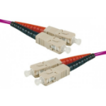 Hypertec 391481-HY InfiniBand/fibre optic cable 2 m SC OM3 Purple