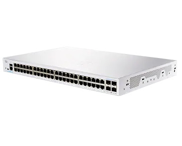Image of Cisco CBS250-48T-4X-EU network switch Managed L2/L3 Gigabit...