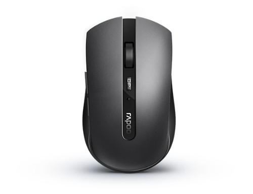 Rapoo 7200M mouse Ambidextrous RF Wireless + Bluetooth Optical 1600 DPI